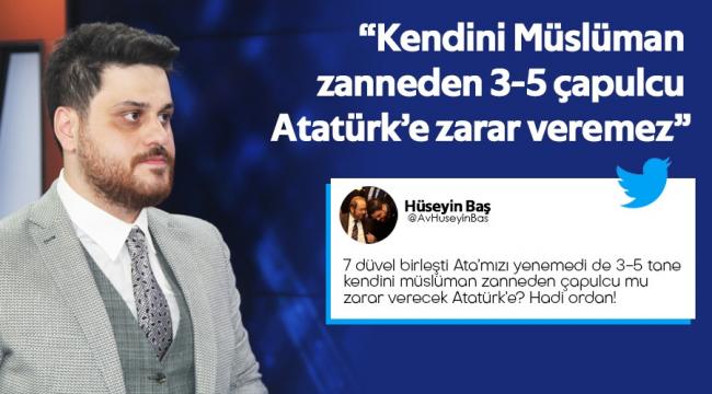 BTP Genel Başkanı Hüseyin Baş'tan tepki gecikmedi