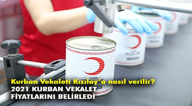 KIZILAY 2021 KURBAN VEKALET FİYATLARINI BELİRLEDİ