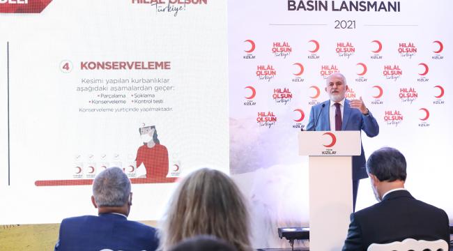 Kızılay'da bu yıl yurt içi kurban vekaletine zam yok