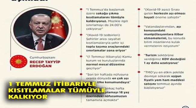 Normalleşmeye doğru adım adım ilerliyoruz