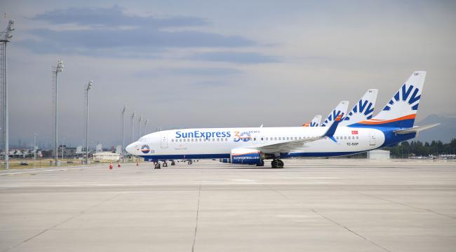 SunExpress Türkiye turizmine destek vermeye devam ediyor