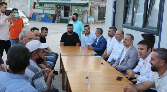 AK Parti İzmir; 42 derecede Kemalpaşa sokaklarında!