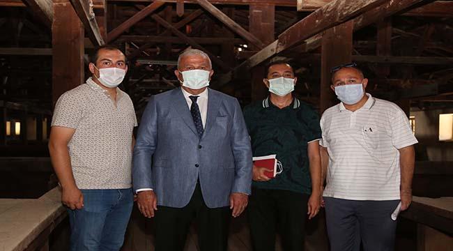 BAŞKAN ATAY 90 YILLIK TARİHİ BİNAYI EFELER HALKINA ARMAĞAN ETTİ