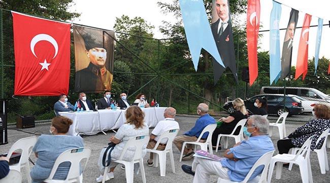 BAŞKAN RIZA AKPOLAT KOMŞULARIYLA BULUŞTU!