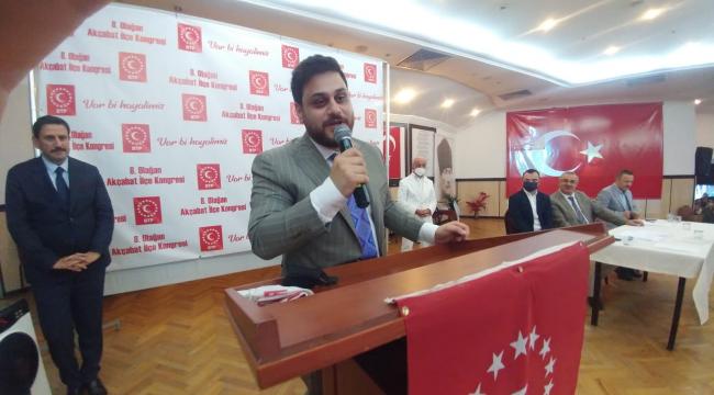 BTP Lideri Hüseyin Baş, Akçaabat ilçe kongresinde konuştu