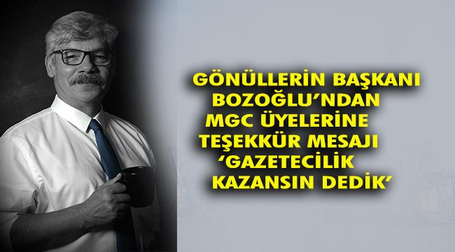 GAZETECİ BOZOĞLU&#039;NDAN  SEÇİM DEĞERLENDİRMESİ