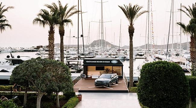 Range Rover Evoque Bodrum Yalıkavak Marina'da Meraklılarıyla Buluşuyor