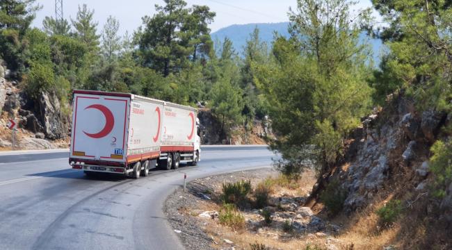 Kızılay Sel Bölgelerinde Yardım Çalışmalarına Başladı