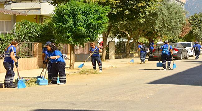 Ödemiş'te ortak temizlik operasyonu