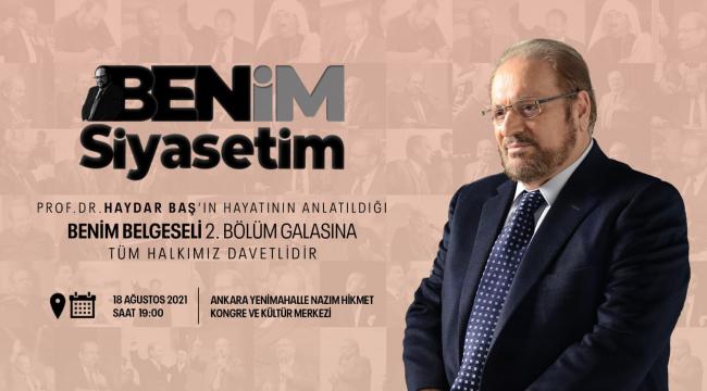 Prof. Dr. Haydar Baş’ın genel başkan seçildiği günün yıldönümü…