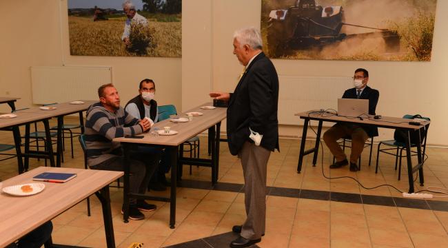 Bağcılığı uzmanından dinlediler