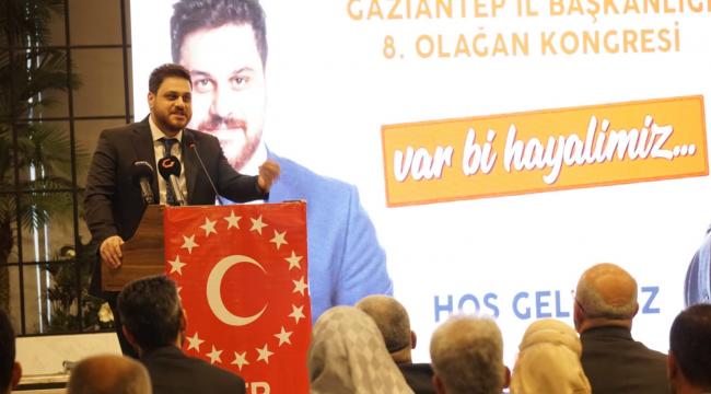BTP Genel Başkanı Hüseyin Baş Gaziantep’te ev hanımlarına da seslendi