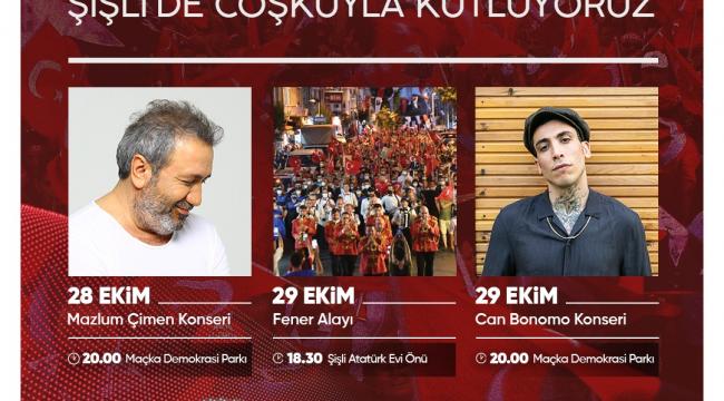 CUMHURİYET COŞKUSU ŞİŞLİ’DE YAŞANACAK