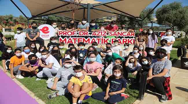 EFELER MATEMATİK VE BİLİM PARKINI ÇOK SEVDİ