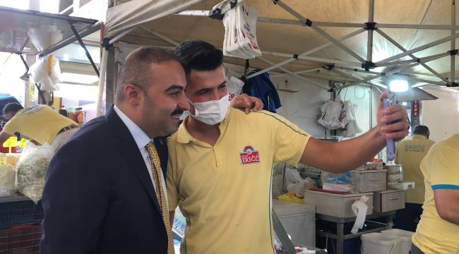 Günaydın, pazarcıların sesi oldu