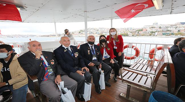 Şehit Yakınları ve Gaziler Boğazda Tarih Yolculuğuna Çıktı