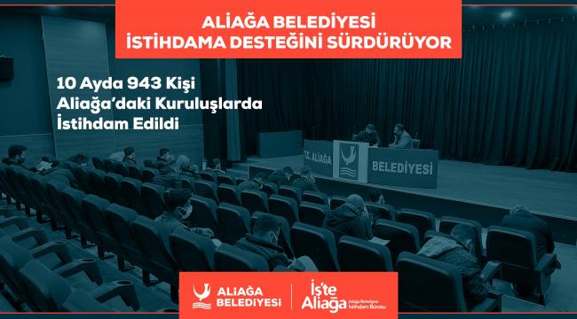 Aliağa Belediyesi İstihdama Desteğini Sürdürüyor