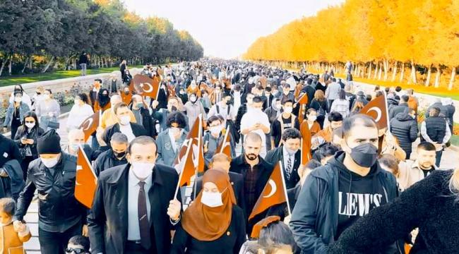 BTP Ankara Teşkilatı Anıtkabir&#039;de…