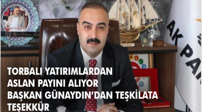 Cumhurbaşkanı Erdoğan’dan Torbalı’ya üç müjde