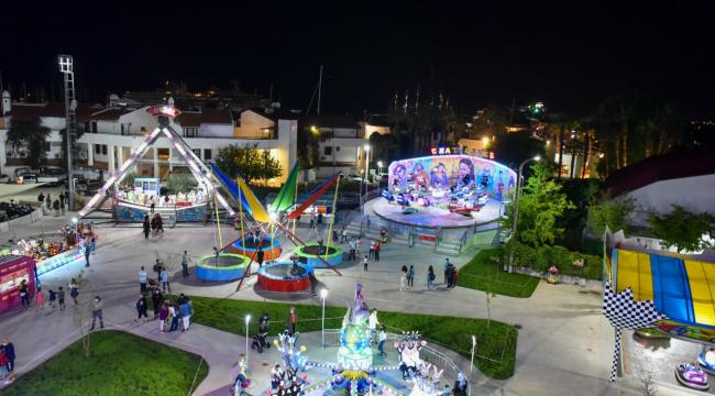 MARMARİS’TE ÇOCUKLARA  ÖZEL CUMHURİYET KUTLAMASI!..