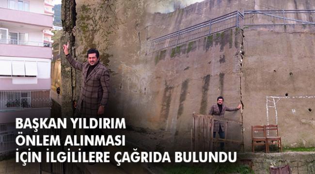 AK Partili Yıldırım’dan istinat duvarı çağrısı