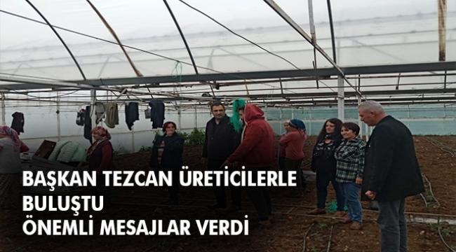 CHP Ortaca İlçe Başkanı Tezcan&#039;dan yoğun mesai