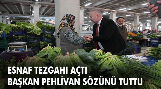 MENEMEN PAZAR YERİNE KAVUŞTU