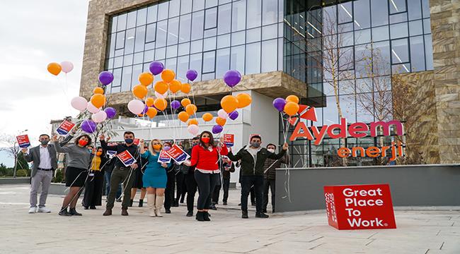 Aydem Enerji, 13 grup şirketiyle  Great Place to Work® Sertifikası Aldı