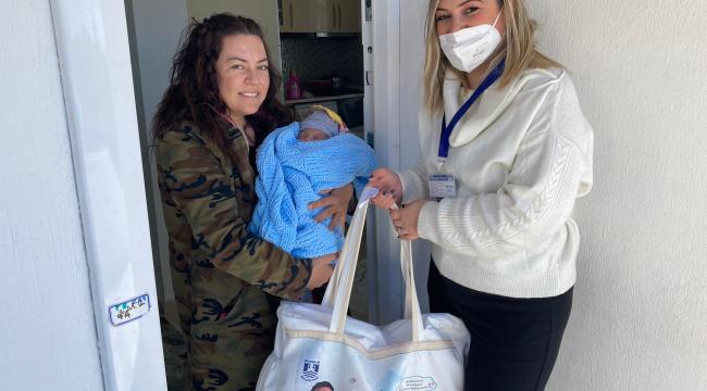 BODRUM BELEDİYESİ’NDEN YENİ DOĞAN BEBEKLERE SÜRPRİZ KARŞILAMA