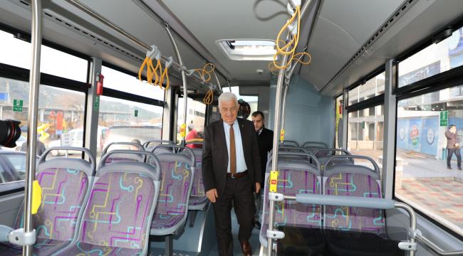 Büyükşehir'e Ait 90 Otobüs Muğla Sokaklarına İniyor