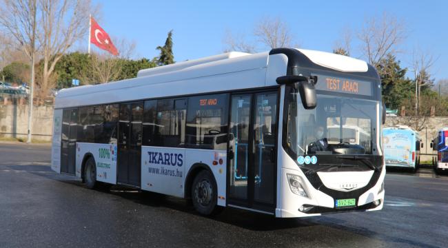 İSTANBUL&#039;A ELEKTRİKLİ OTOBÜSLER GELİYOR