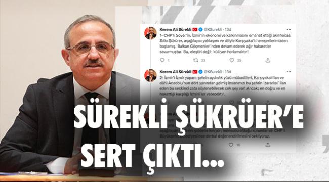 Şükrüer&#039;e hak ettiği karşılığı İzmirliler verecektir