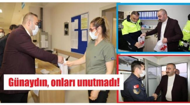 Yeni yılın ilk ziyaretçisi Günaydın oldu