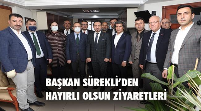 Başkan Sürekli'den göreve gelen oda başkanlarına ziyaret