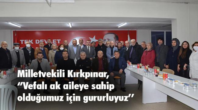 Menemen AK Parti Teşkilatı’ndan Vefa Grubu