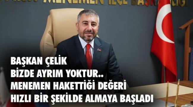 ‘’Bizde ayrım yoktur bizde her daim birlik ve beraberlik vardır’’