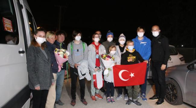 BODRUM, UKRAYNALI SPORCULARA KUCAK AÇTI