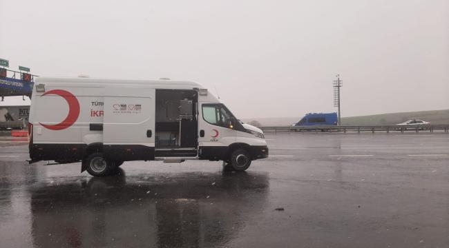 Kızılay beklenen kar yağışı için hazırlıklarını tamamladı