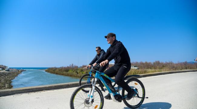 Muğlalılardan Toplu Bisiklet Turuna Büyük İlgi