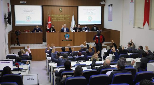 Ödemiş Belediye Meclisi&#039;nden Mehmetçik Vakfı’na anlamlı bağış