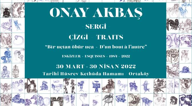 Onay Akbaş Kişisel Desen Sergisi 250 eserle ilk kez Beşiktaş'ta