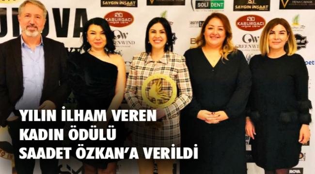 UCİM GENEL BAŞKANI SAADET ÖZKAN ‘A BİR ÖDÜL DAHA !