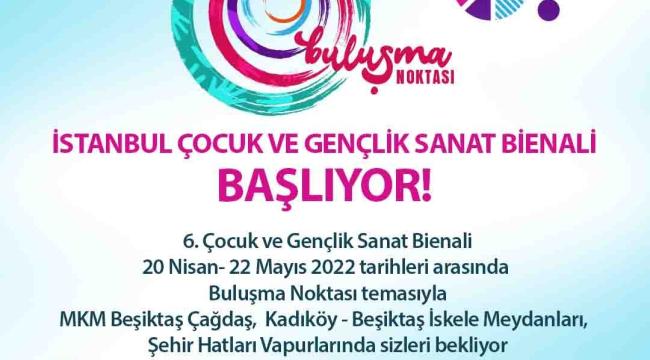 6. İstanbul Çocuk ve Gençlik Sanat Bienali Beşiktaş’ta Başlıyor