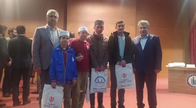 BAYBURTTA KUR’AN-I KERİMİ GÜZEL OKUMA YARIŞMASI FİNALLERİ YAPILDI