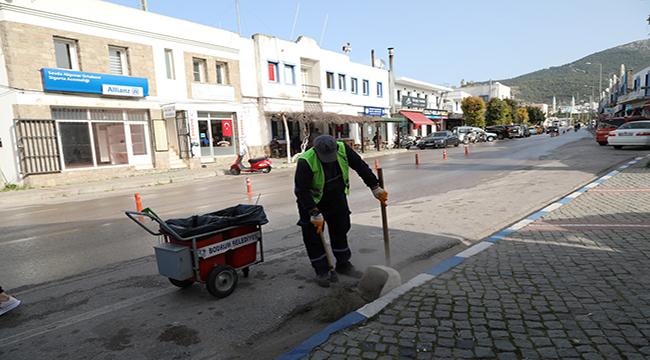 BODRUM BAHAR TEMİZLİĞİ MÜSGEBİ’DEN BAŞLADI