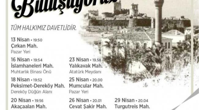 BODRUM’DA MAHALLE İFTARLARI BAŞLIYOR