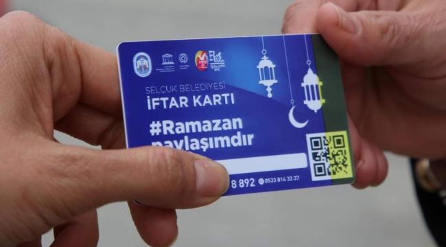 EFES SELÇUK RAMAZANA DAYANIŞMA İLE BAŞLADI