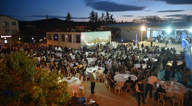 Harmancık’ta iftar bereketi