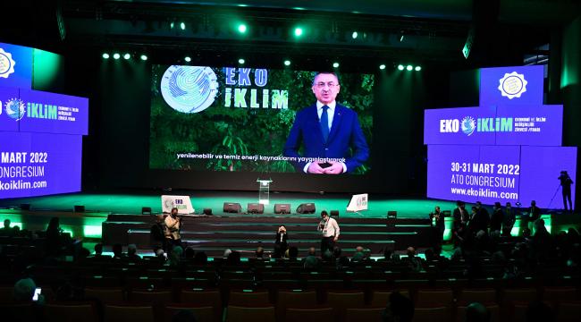 İKLİM DEĞİŞİKLİĞİNİN EKONOMİYE ETKİSİ “EKO İKLİM ZİRVESİ FUARI” NDA ELE ALINDI…