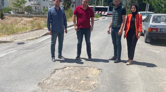 AK Partili Serdar Muçay yollara dikkat çekti